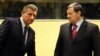 Ante Gotovina i Mladen Markač u sudnici haškog tribunala uoči izricanja presude, 16. studeni 2012.
