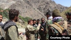 برخی از اعضا و فرماندهان جبهه مقاومت ملی افغانستان که عمدتا در ولایات شمال این کشور فعالیت دارند