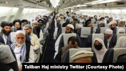 پرواز حامل زائران حج افغان (تصویر آرشیف)