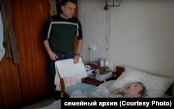 Игорь Барышников с матерью