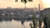 Дим біля Севастопольського морського заводу 13 вересня, де внаслідок серії вибухів були пошкоджені два російські кораблі