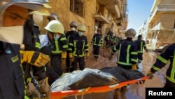 Rizici od bolesti koje se prenose vodom, poput kolere, također su visoki. (Foto: Derna 13. septembra 2023.)