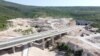 Bosnia - Herzegovina, A section on the Vc corridor where a Chinese company is building in the south of Bosnia and Herzegovina, July 2023