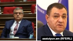 Гагик Джангирян (слева) и Рубен Вардазарян