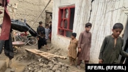 تصوی آرشیف از خسارات وارده ناشی از سیلاب ها در افغانستان 
