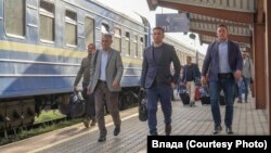 Министерот за надворешни работи Бујар Османи во посета на Киев