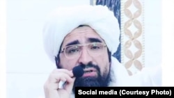 شیخ رحیم الله حقانی که به روز پنجشنبه در نتیجه یک حمله انتحاری در کابل کشته شد