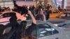 Protest u Sanandadžu, glavmnom gradu iranske provincije Kurdistan, 10 noć za redom zbog smrti Mehse Amini u pritvoru policije za moral, 26. septembar 2022.