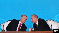 Թուրքիայի և Ադրբեջանի նախագահները՝ Ռեջեփ Էրդողանը և Իլհամ Ալիևը, արխիվ