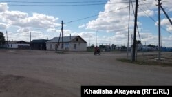 Саржал ауылындағы көшелердің бірі.