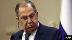 Ruski šef diplomatije Sergej Lavrov u Ankari, Turska, 24. februara 2025.