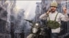 Take A Photo With Syrian Destruction At Tehran's Book Fair