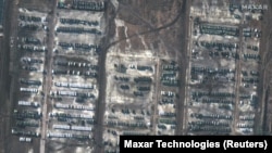 Білгородська область Росії, супутниковий знімок від 5 грудня 2021 року