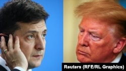 Президент України Володими Зеленський, президент США Дональд Трамп 
