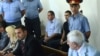 Armenia - Two of the men charged with beating to death military doctor Vahen Avetian at the start of their trial in Yerevan, 13Sept2012.