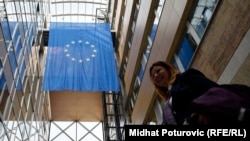 Evropska unija je pozvala poslanike u NSRS da ne glasaju za sporni Nacrt zakona (na slici: zgrada Delegacije EU u BiH, Sarajevo, arhivska fotografija)