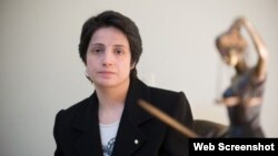 Iranian human rights lawyer Nasrin Sotoudeh (file photo)