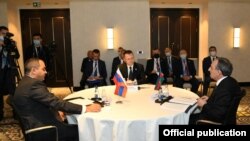 Արթուր Դավթյան-Իգոր Կրասնով-Քամրան Ալիև հանդիպում Նուր-Սուլթանում , 23-ը սեպտեմբերի, 2021թ