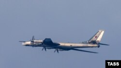 Російський стратегічний бомбардувальник Ту-95 – саме такі літаки були обʼєктами атаки 5 грудня