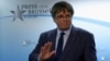 Carles Puigdemont, lider katalonskih separatista na dan kada je potpisan sporazum sa španskim socijalistima za podršku španske vlade, za koji se očekuje da će uključiti zakon o amnestiji za katalonske separatističke aktiviste, u Briselu, 9. novembar, 2023.