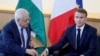 Франциянын президенти Эммануэл Макрон жана Палестинанын президенти Махмуд Аббас. Нью-Йорк, 25-сентябрь, 2024-жыл.