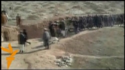 یک مهاجر افغان اعدام شده در ایران، در جل دراق به خاک سپرده شد