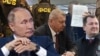 Коллаж Владимир Путин, вице-губернатор Брянской области Николай Симоненко, экс-глава Тамбовской области Максим Егоров