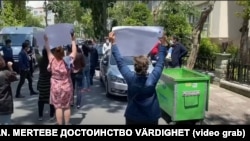 Акция протеста граждан Туркменистана, Стамбул, 29 мая, 2020