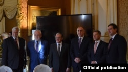 Հայաստանի և Ադրբեջանի ԱԳ նախարարների հանդիպումը՝ ԵԱՀԿ Մինսկի խմբի համանախագահների մասնակցությամբ, Փարիզ, 16-ը հունվարի, 2019թ.