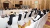 په قطر کې د امریکا او طالبانو د ناستې یو انځور