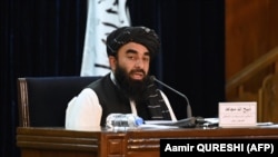 ذبیح الله مجاهد سخنگوی حکومت طالبان
