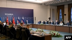 Делегации России и Украины в Стамбуле. 23 июля 2025 года