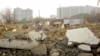 После сноса жилых домов в Ашхабаде (архивное фото)