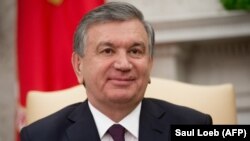 Uzbek President Shavkat Mirziyoev