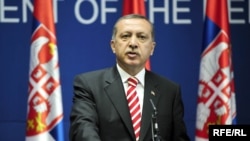 Recep Tayyip Erdogan u poseti Beogradu 2010. godine