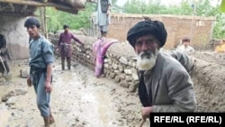 تصویر آرشیف: خسارات ناشی از سیلاب در بدخشان 