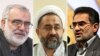 بر اساس گزارش های منتشره، نام محمد حسینی (راست) وزیر ارشاد، حیدر مصلحی (وسط) وزیر اطلاعات و مرتضی بختیاری، وزیر دادگستری در فهرست جدید تحریمی اتحادیه اروپا قرار دارد.