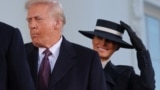Дональд і Мэланія Трамп. Архіўнае фота
