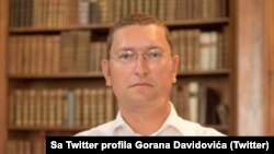 Goran Davidović, vođa Nacionalnog stroja, organizacije koju je policija Srbije 2005. godine označila kao neonacističku