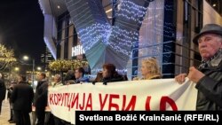 Protest protiv rudarenja litijuma u Srbiji, Beograd, 17. decembar 2024.