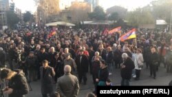 Армениянын оппозициячыл кыймылдарынын Еревандагы жыйындарынын бири