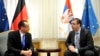 Ginter Kirhbaum i Aleksandar Vučić u Beogradu 22. marta 2016.