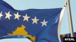 Zastave Kosova i EU, ilustrativna fotografija