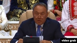 Kazakh President Nursultan Nazarbaev