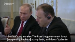 Putin Denies Russian State Involved In Hacking