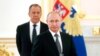 Орус президенти Владимир Путин жана тышкы иштер министр Сергей Лавров.