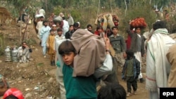 Thousands have fled the scenic Swat Valley because of the recent violence.