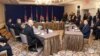 U.S. - Trilateral meeting of U.S. Secretary of State Antony Blinken, Armenian and Azerbaijani Foreign Ministers Ararat Mirzoyan and Jeyhun Bayramov, New York, September 26, 2024 