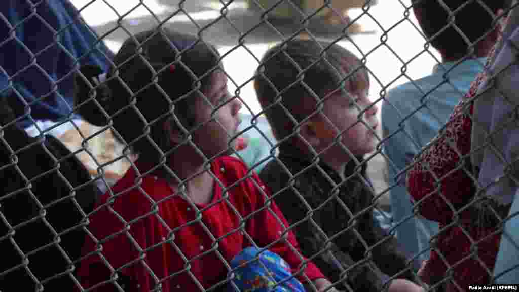 Children who have fled recent fighting find safety in the Afghan capital, Kabul.