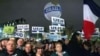 Thousands Demonstrate At Iranian Embassy In Paris
